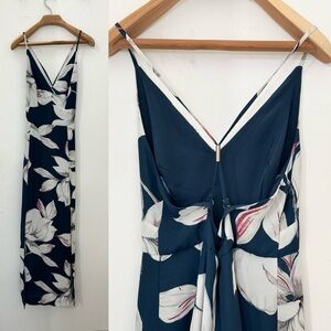Dynamite - Floral Maxi Slit Dress